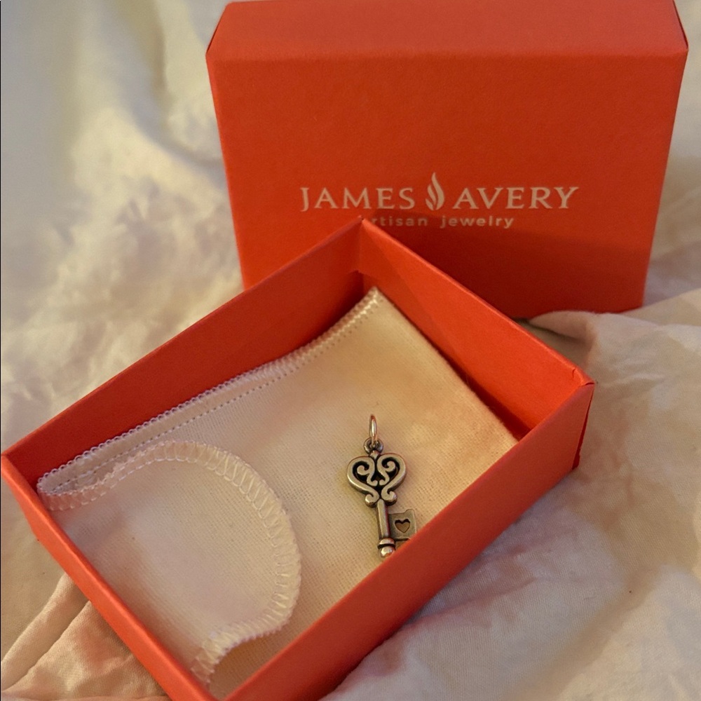 James Avery Key to My Heart Charm
